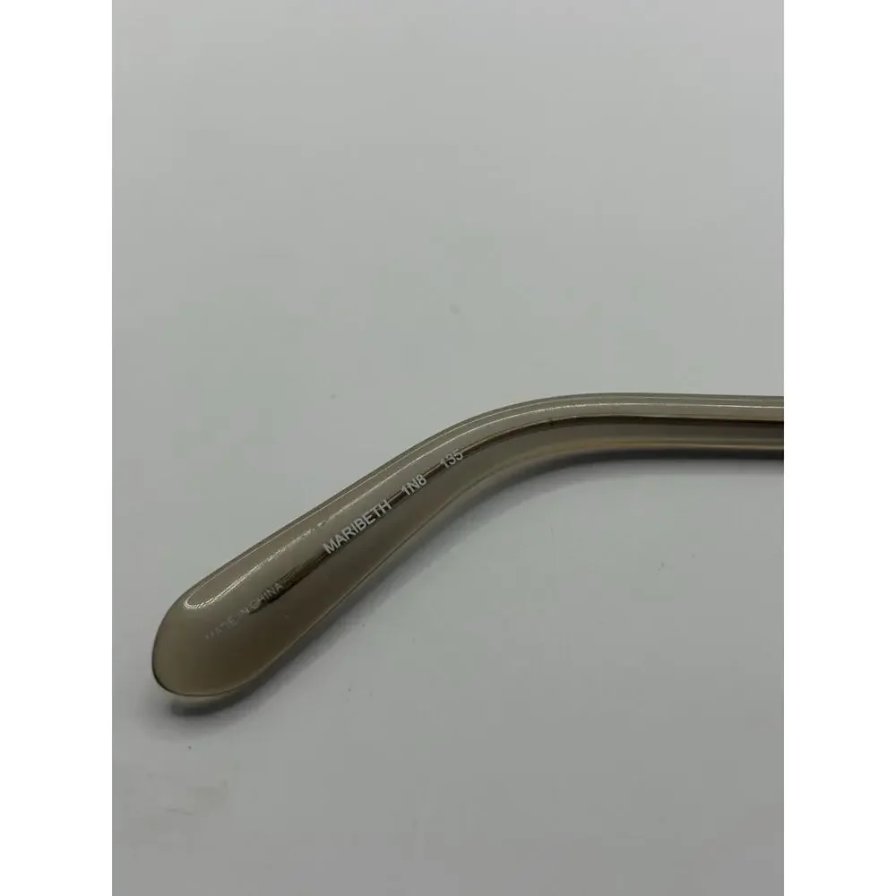Kate Spade Maribeth Eyeglasses 52-17-135 Beige Gold Cat Eye Frames